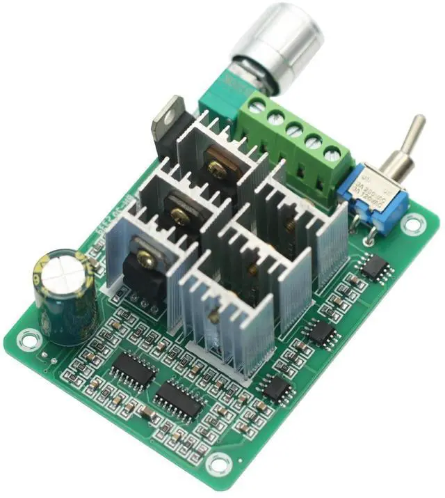 Alt view image 3 of 5 - WRIARICH BLDC Motor 15A Three-Phase Sensorless Brushless Motor Speed Controller Explosive Fan Drive DC 5-36V 12V 24V,Brushless Dc Motor,Bldc Motor Controller