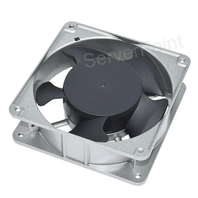 Alt view image 2 of 2 - WRIARICH For SERVO CN60B3 200V 0.11/0.09A 50/60Hz 14 / 12W 120 * 120 * 38 Aluminum Frame Cooling Fan