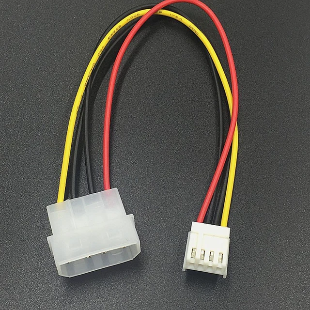 Alt view image 3 of 3 - WRIARICH 4 Pin Molex IDE Male to 4P ATA Female Power Cable to Floppy Drive Adapter Computer PC Floppy Drive Connector Cord PSU