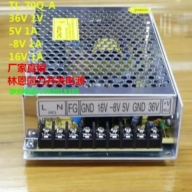 Alt view image 2 of 2 - WRIARICH PSU For TONGLI 36V1A 5V1A -8V1A 16V1A 70W Power Supply TL-70Q-A