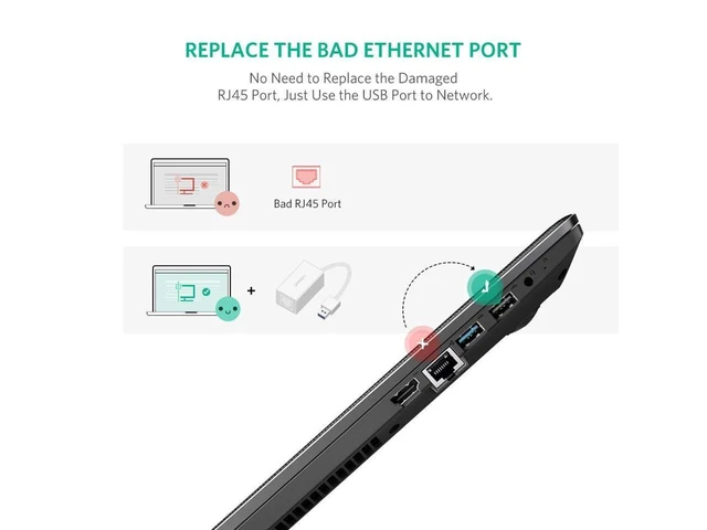 Alt view image 3 of 7 - Vszerda Ethernet Adapter USB 2.0 to 10/100 Network RJ45 Lan Wired Adapter for Nintendo Switch,Wii,Wii U,Macbook,Chromebook,Windows 10,8.1,Mac OS, Surface Pro, Linux ASIX AX88772 Chipset (White)