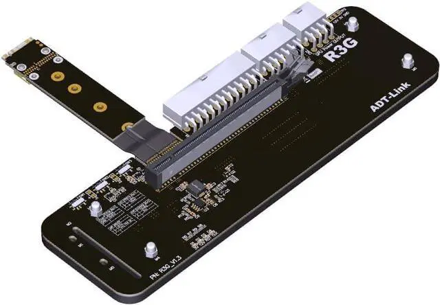 Main image of WRIARICH ADTLINK M.2 NVMe Edge to PCIe x16 Connector eGPU Adapter R43SG 3.0 eGPU NUC/ITX/STX/Notebook PC Gaming (R43SG-50cm)