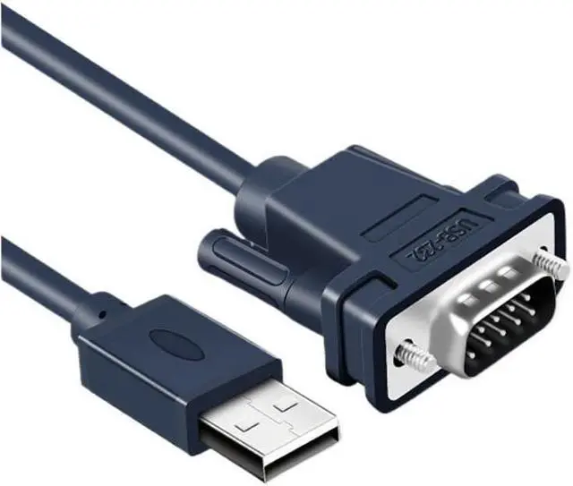 Alt view image 2 of 5 - WRIARICH USB to RS232 Converter Cable DB9 Serial Male to Male Adapter USB to DB9 RS232 Extension Cable(1.2m)