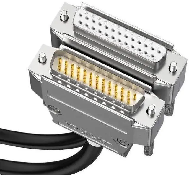 Alt view image 3 of 5 - WRIARICH Industrial-Grade DB25 Extension Cable Male to Male to Female 25 Pin Line Parallel Port Cable Pure Copper Serial Data Cord(1M,Male to Female)