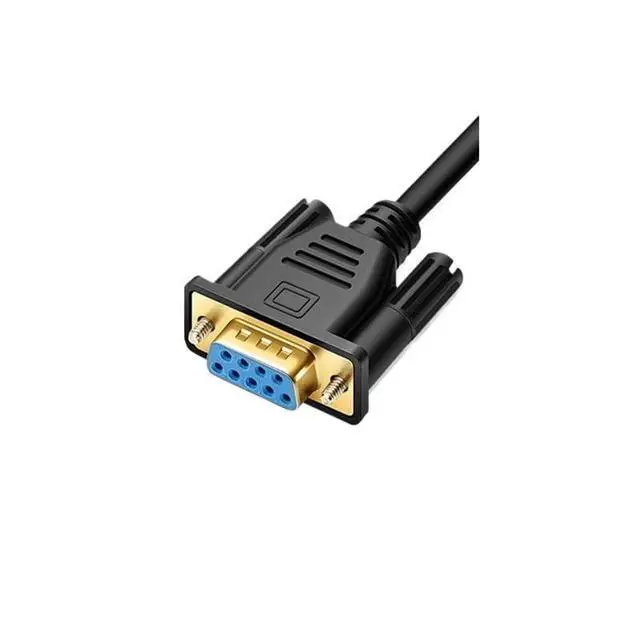 Alt view image 4 of 6 - WRIARICH DB9 9Pin Data Cable Male to Female for Cash Register POS Display Serial Cable Splitter Directly Connected COM 2 in 1 to2 Rs232(1.5m,Male to 2xFemale)