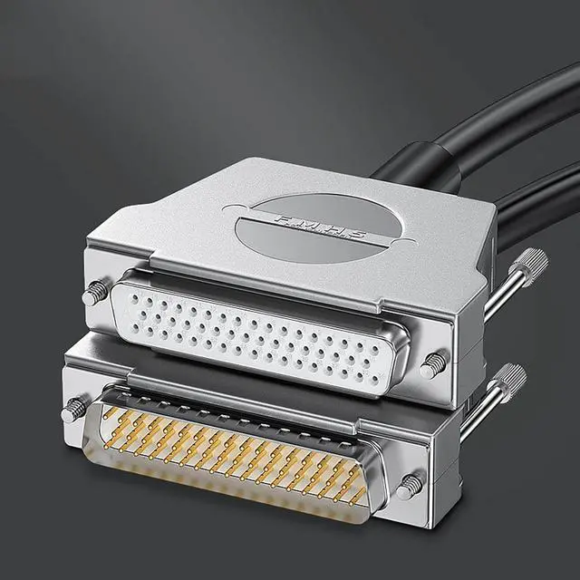 Alt view image 3 of 7 - WRIARICH DB50 Cable,D Sub 50Pin Male Female Shielded Cable, PVC Jacketed Extension Cord for Industrial Use
