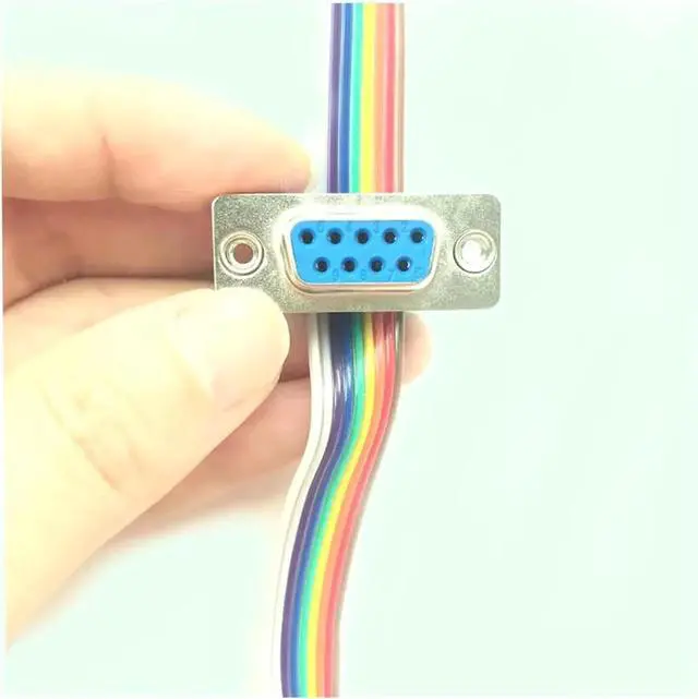 Alt view image 6 of 6 - WRIARICH DB9 Male and Female Multi-Port Serial Cable Connecting Serial Parallel Hub RS485 RS232 Extension Cable CAN Test Cable(3 Male 2 Female)