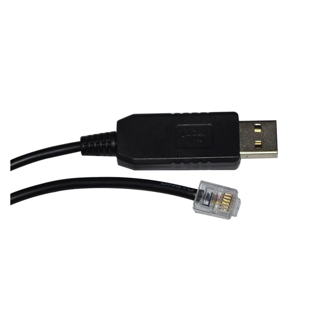Alt view image 2 of 5 - WRIARICH FT232RL RS232 U to RJ11 RJ12 6P4C Adapter Serial Upgrade Cable, PC to Mount Control KABLE (Size : 1.8M, Color : FT232RL Chip)