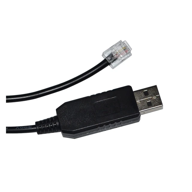 Alt view image 3 of 5 - WRIARICH FT232RL RS232 U to RJ11 RJ12 6P4C Adapter Serial Upgrade Cable, PC to Mount Control KABLE (Size : 1.8M, Color : FT232RL Chip)