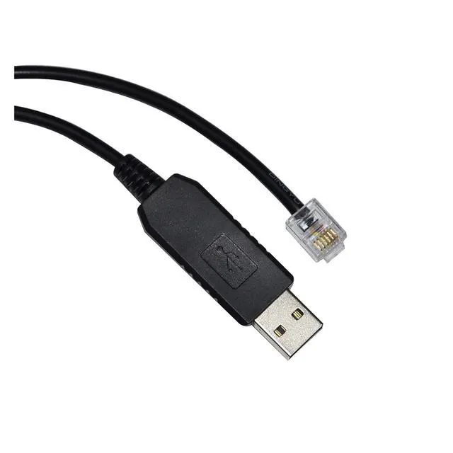 Alt view image 4 of 5 - WRIARICH FT232RL RS232 U to RJ11 RJ12 6P4C Adapter Serial Upgrade Cable, PC to Mount Control KABLE (Size : 1.8M, Color : FT232RL Chip)