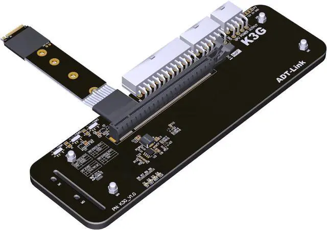 Main image of WRIARICH ADTLINK M.2 NVMe Edge to PCIe x16 Connector eGPU Adapter K43SG 4.0 eGPU NUC/ITX/STX/Notebook PC Gaming (K43SG, 50cm)