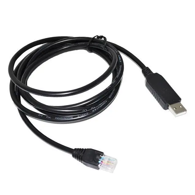 Alt view image 3 of 5 - WRIARICH GUO Industrial FT232RL CHIP USB to RJ45 Plug Adapter RS485 Serial Communication Cable Compatible with The STEC S600 S48 300HMT MFC to PC(5M)