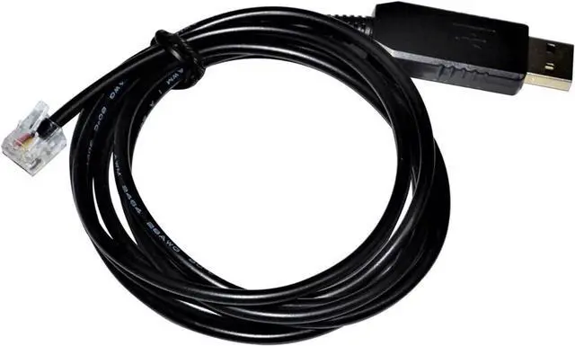 Main image of WRIARICH F1T-D2I FT232RL CHIP USB to RJ11 RJ12 Adapter RS232/RS485 Converter Serial Communication Cable for NORD Drive/Frequency Inverter(5M,RS485 Signal)