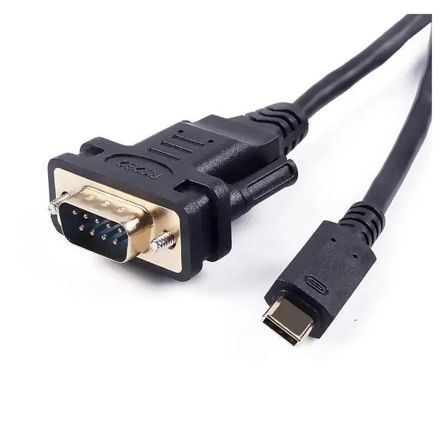 Alt view image 2 of 4 - WRIARICH USB TY>pe C USBC Typec to RS232 Serial Cable Converter PDA DB9 Male 9 Pin Cable Adapter F1T-D2I for Win 11 10 7 8.1