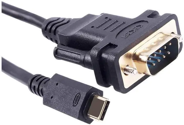 Main image of WRIARICH USB TY>pe C USBC Typec to RS232 Serial Cable Converter PDA DB9 Male 9 Pin Cable Adapter F1T-D2I for Win 11 10 7 8.1