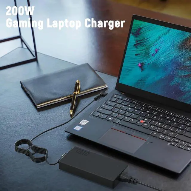 Alt view image 4 of 5 - WRIARICH OSISZI 200W 20V 10A 4.5 * 3.0mm AC Charger Compatible with ASUS VivoBook Pro 15 N6506 Q533 Q543M Q543MJ 14 15 16X K6500 M6400 M7600 Zen Aio 24 A5401 All-in-One Power AC Adapter