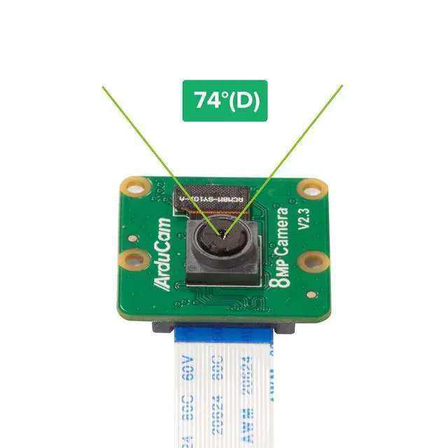 Alt view image 6 of 7 - WRIARICH for Raspberry Pi Camera Module V2-8 Megapixel,1080p IMX219 Raspberry Pi 5 Camera