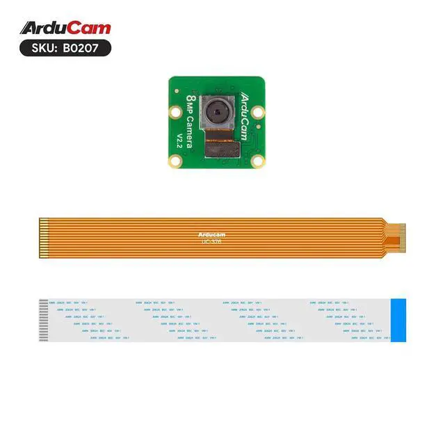 Alt view image 5 of 7 - WRIARICH for Raspberry Pi Camera Module V2-8 Megapixel,1080p IMX219 Raspberry Pi 5 Camera