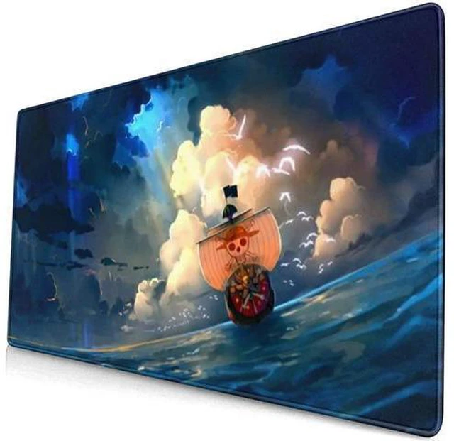 Main image of WRIARICH kiyokidy Anime One Piece Mouse Pad,Extended Gaming Mouse Pad with Stitched Edges, Large Mouse pad with Non-Slip Rubber Base for Work & Gaming, Office & Home, 31.5x15.7inch