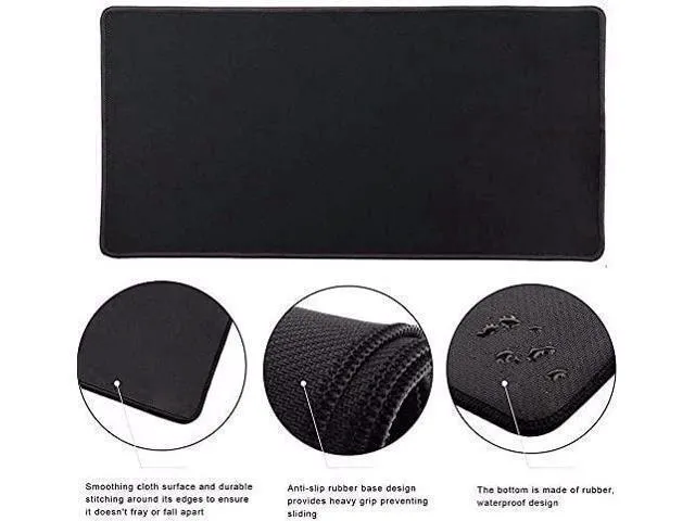 Alt view image 5 of 6 - WRIARICH kiyokidy Anime One Piece Mouse Pad,Extended Gaming Mouse Pad with Stitched Edges, Large Mouse pad with Non-Slip Rubber Base for Work & Gaming, Office & Home, 35.4x15.7inch