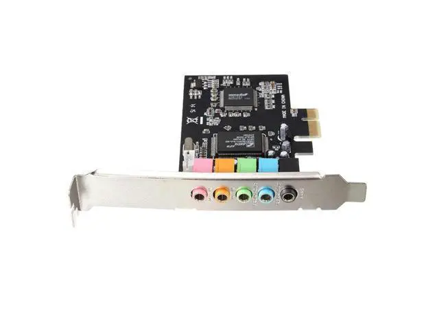 Alt view image 2 of 3 - WRIARICH PCI Express PCI E 5.1 Channel 3D Audio 6 Channels Digital Sound Card For win XP