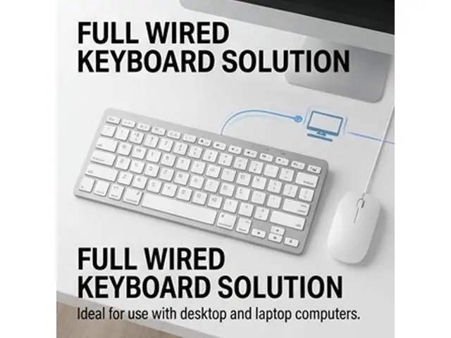 Alt view image 3 of 7 - WRIARICH 78 Keys Wired Backlit Silent Mini Keyboard - Multi-Function Illuminated Keyboard for Windows/Mac, 1500mm Cable Length