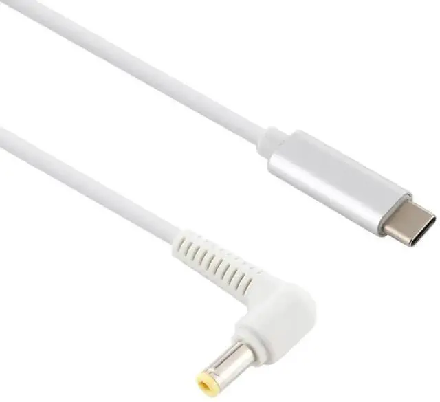 Alt view image 3 of 5 - WRIARICH 1.5M USB-C PD to DC 5.5×2.5mm Trigger Charging Cable for DC-Powered Laptops & Electronics