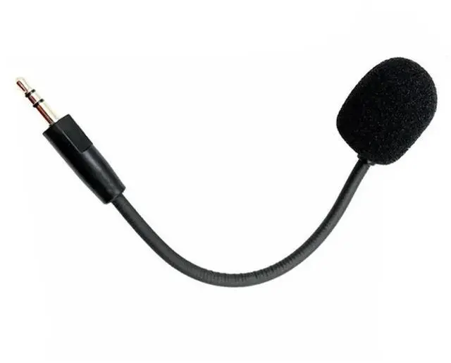 Alt view image 2 of 3 - WRIARICH 3.5mm Replacement Microphone for HyperX Cloud Orbit S, Detachable Noise Cancelling Gaming Mic Boom with Foam Cover, Plug & Play