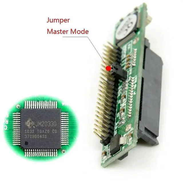 Alt view image 2 of 7 - WRIARICH SATA Female to 44Pin IDE Laptop PCB Adapter for 2.5" HDD