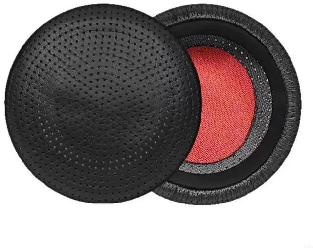 Alt view image 5 of 5 - WRIARICH Replacement Ear Cushions for Plantronics Blackwire C3225 C3215 B825 C510 C520 C710 C720 Headsets Protein Leather Ear Pads Earmuffs