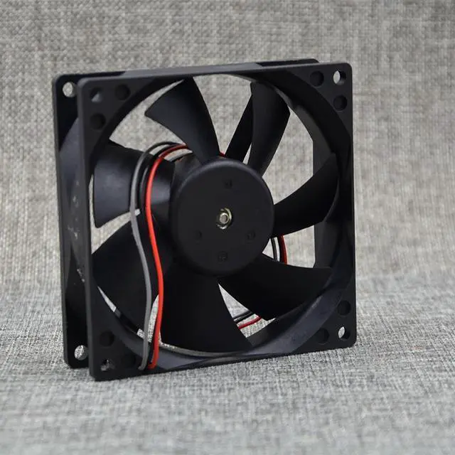 Alt view image 2 of 4 - WRIARICH For Panasonic FBA09A24H 90mm 9025 DC 24V 0.17A Inverter Cooling Fan, 3-Pin Industrial Cabinet Fan