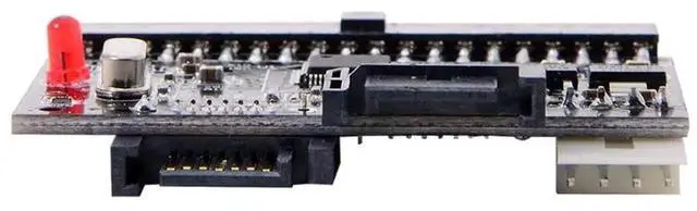 Alt view image 2 of 7 - WRIARICH Reversible IDE PATA 100/133 to Dual SATA 7Pin Converter for HDD
