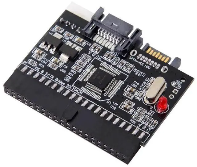 Main image of WRIARICH Reversible IDE PATA 100/133 to Dual SATA 7Pin Converter for HDD