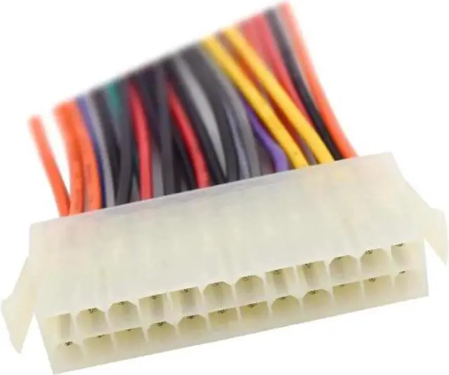 Alt view image 2 of 5 - WRIARICH 8 Inches ATX 24Pin Male to Female Motherboard Power Extension Cable