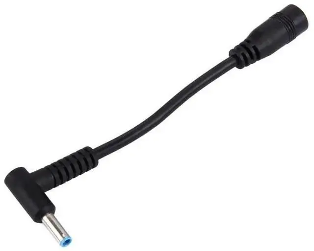 Alt view image 5 of 5 - WRIARICH 10cm DC Power Converter Cable, 90 Degree Bent 4.5×3.0mm Male to 5.5×2.1mm Female Laptop Charging Cord