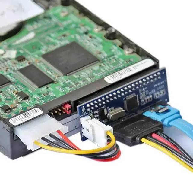 Alt view image 7 of 7 - WRIARICH 3.5" IDE PATA 40Pin Hard Drive to SATA Motherboard Adapter Converter