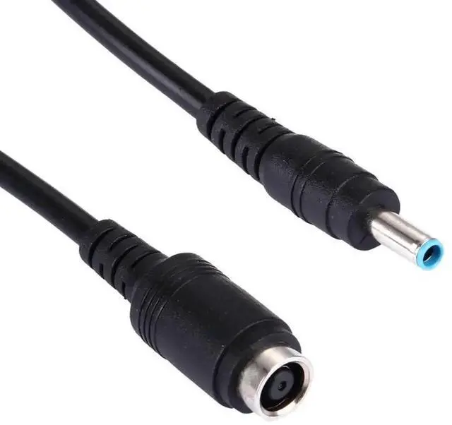 Alt view image 3 of 6 - WRIARICH 20cm Laptop DC Power Conversion Cable, 4.5×3.0mm Angled Male to 7.4×5.0mm Female Charging Connector Cord