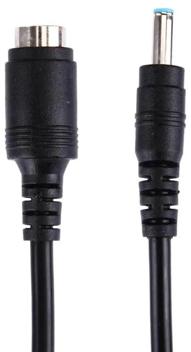 Alt view image 6 of 6 - WRIARICH 20cm Laptop DC Power Conversion Cable, 4.5×3.0mm Angled Male to 7.4×5.0mm Female Charging Connector Cord
