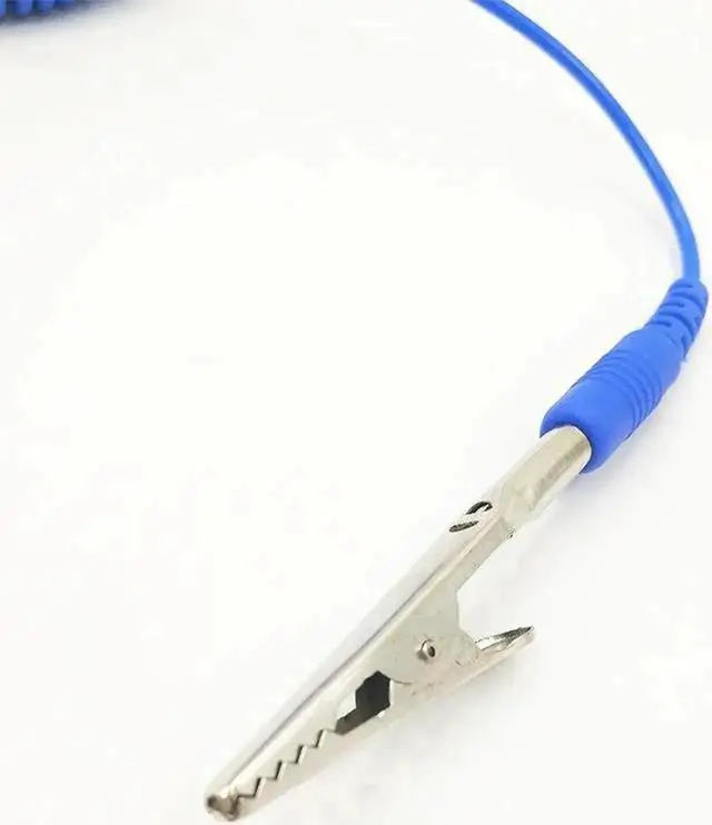 Alt view image 3 of 6 - WRIARICH ESD Anti-Static Wrist Strap with Alligator Clip, Static Discharge Wristband for Precision Electronic Repair