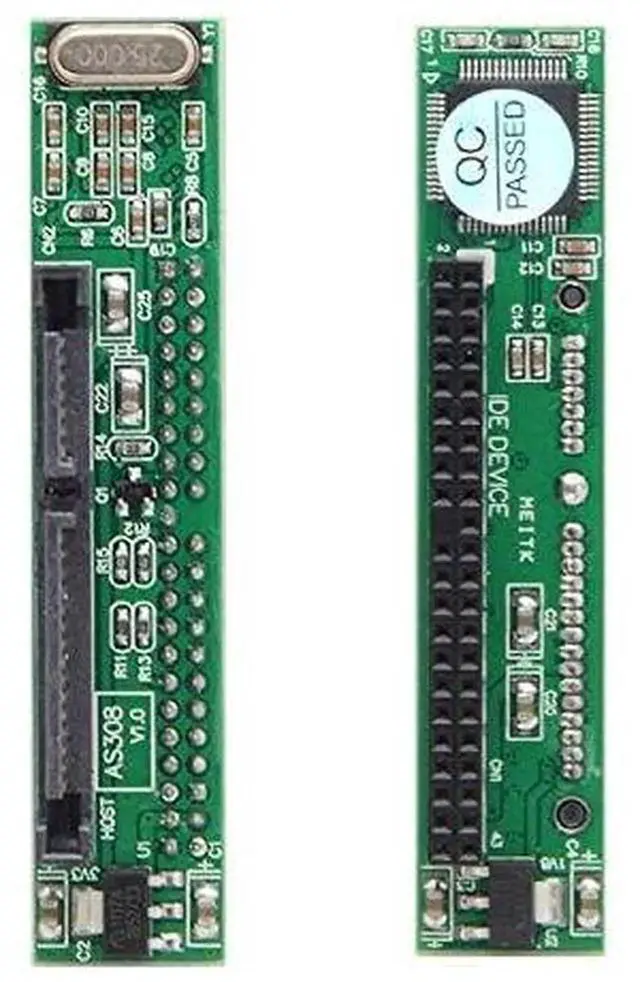Alt view image 7 of 7 - WRIARICH 44Pin Laptop IDE to SATA Female PCB Adapter for 2.5" HDD