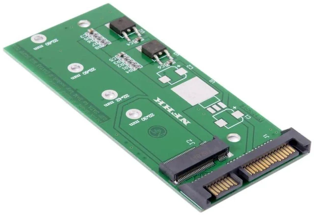Main image of WRIARICH M.2 NGFF SATA SSD to 2.5" SATA PCB Adapter, Only for SATA M.2, Not NVMe