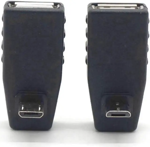 Alt view image 6 of 6 - WRIARICH Up & Down Angled Micro USB Male to USB 2.0 Female OTG Adapter Converter