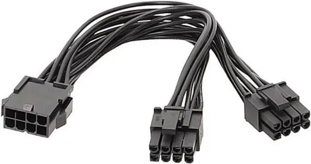 Main image of WRIARICH 20CM 8Pin to Dual 8Pin GPU Power Splitter Cable, PSU PCIe 8Pin Power Extension Cord for Graphics Card