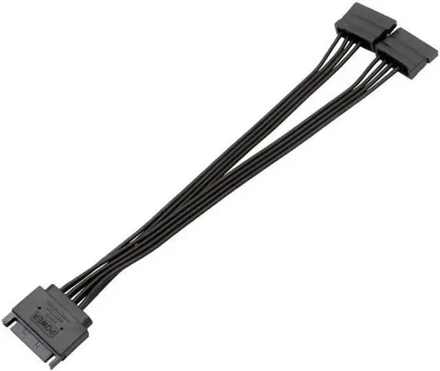Main image of WRIARICH 22cm Hard Drive Power Extension Cable, Anti-Oxidation Replacement Power Extension Wires