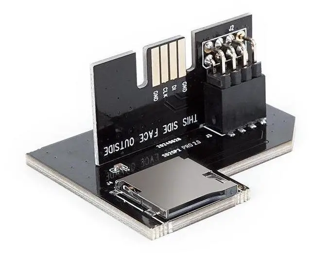 Main image of WRIARICH SD2SP2 Pro TF Micro SD Card Reader Adapter Compatible with Nintendo GameCube NGC Serial Port 2 SP2 Memory Card Loader Mod for GC Console