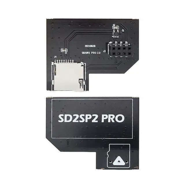 Alt view image 3 of 4 - WRIARICH SD2SP2 Pro TF Micro SD Card Reader Adapter Compatible with Nintendo GameCube NGC Serial Port 2 SP2 Memory Card Loader Mod for GC Console