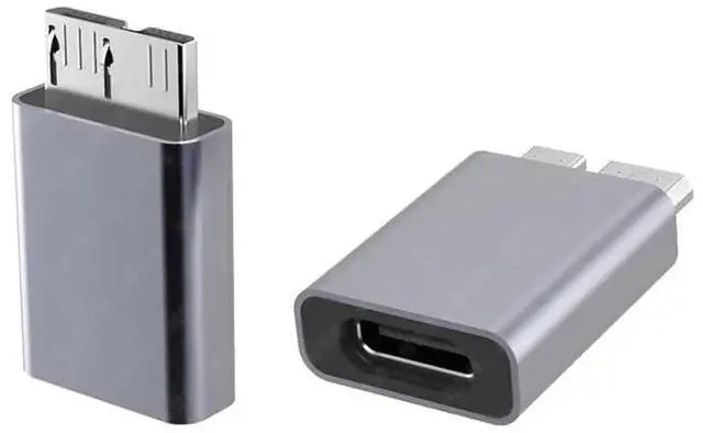 Alt view image 7 of 7 - WRIARICH USB 3.1 Gen 2 Type C Female to Micro USB 3.0 Male Adapter, 10Gbps High Speed Data & Power Transfer Converter for Laptop, External SSD, Hard Drive
