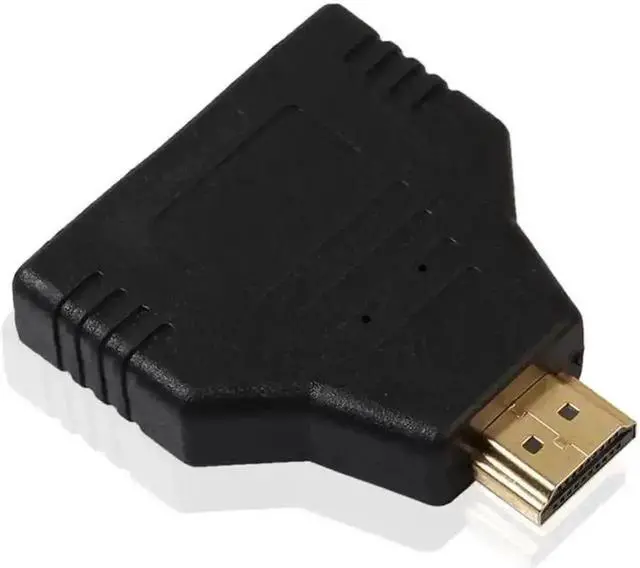 Alt view image 2 of 5 - WRIARICH 1080P 1 in 2 Out HDMI Splitter Cable, HDMI Male to Dual Female Port Audio Video Converter (1 Pack)