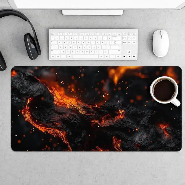 Alt view image 3 of 7 - WRIARICH XXL Gaming Mouse Pad 35.4x15.7 Inch, Large Extended Desk Mat