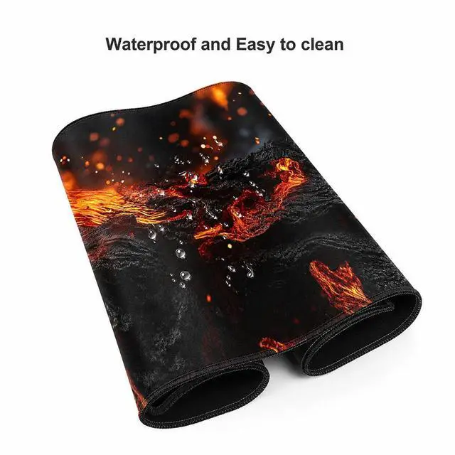 Alt view image 4 of 7 - WRIARICH XXL Gaming Mouse Pad 35.4x15.7 Inch, Large Extended Desk Mat